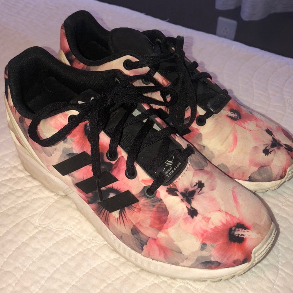 Adidas Zx flux floral sneaker